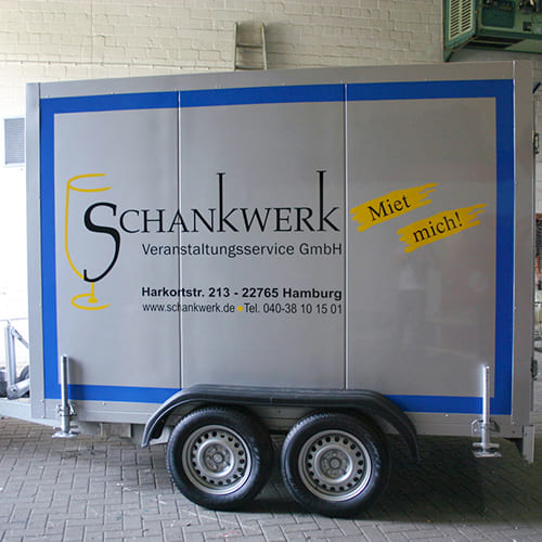Referenzprojekt Ausschankwagen Lackierung Referenzprojekt Ausschankwagen Lackierung