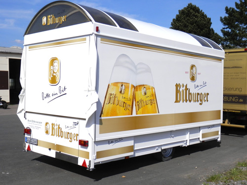 Ausschankwagen Service Mierke: Bitburger Ausschankwagen Service Mierke: Bitburger