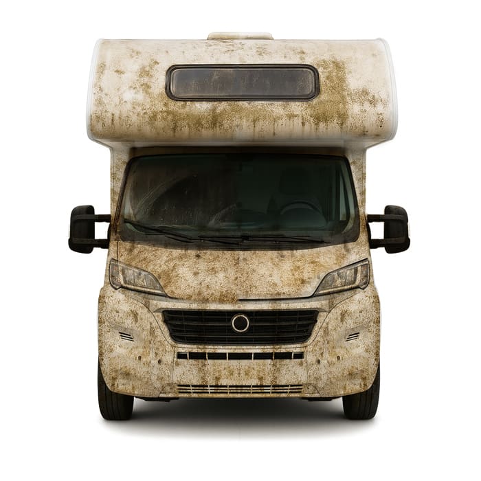 Wohnmobil ohne Aufbereitung