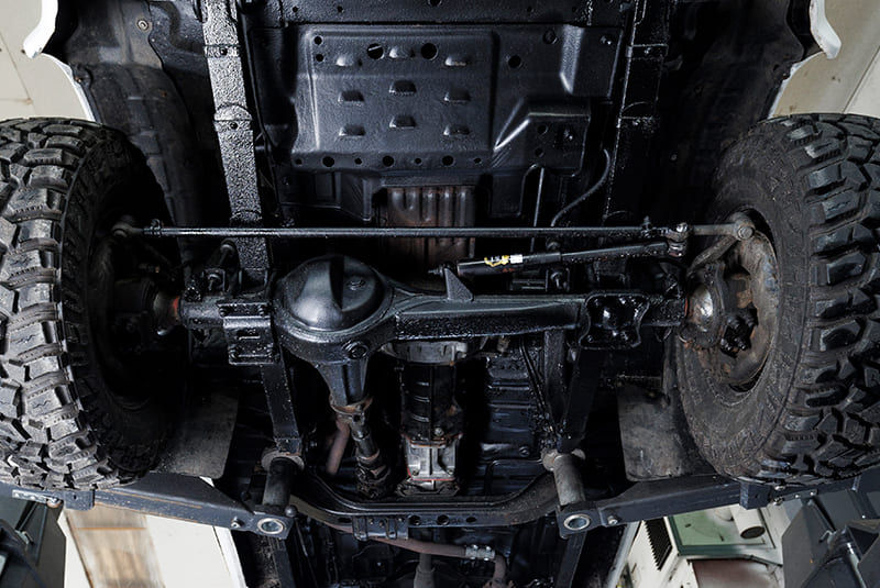 Fahrzeug nach Unterbodenschutzbehandlung | Mierke