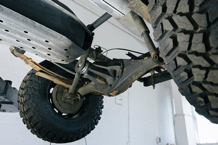 Beispiel Rost am Auto Unterboden | Mierke Beispiel Rost am Auto Unterboden | Mierke